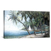 Palm Tree Escape Canvas Art 50 x 25cm / Unframed Canvas Print Clock Canvas