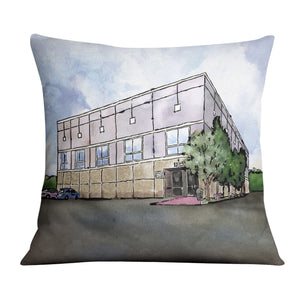 Pam's Office Cushion Cushion Cushion Square Clock Canvas