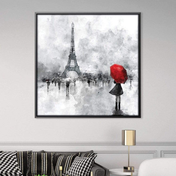 Paris Moods Canvas Art Clock Canvas