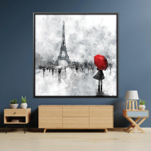 Paris Moods Canvas - XL Art Clock Canvas