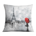 Paris Moods Cushion Cushion Cushion Square Clock Canvas