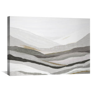 Pastel Hills Canvas Art 45 x 30cm / Unframed Canvas Print Clock Canvas
