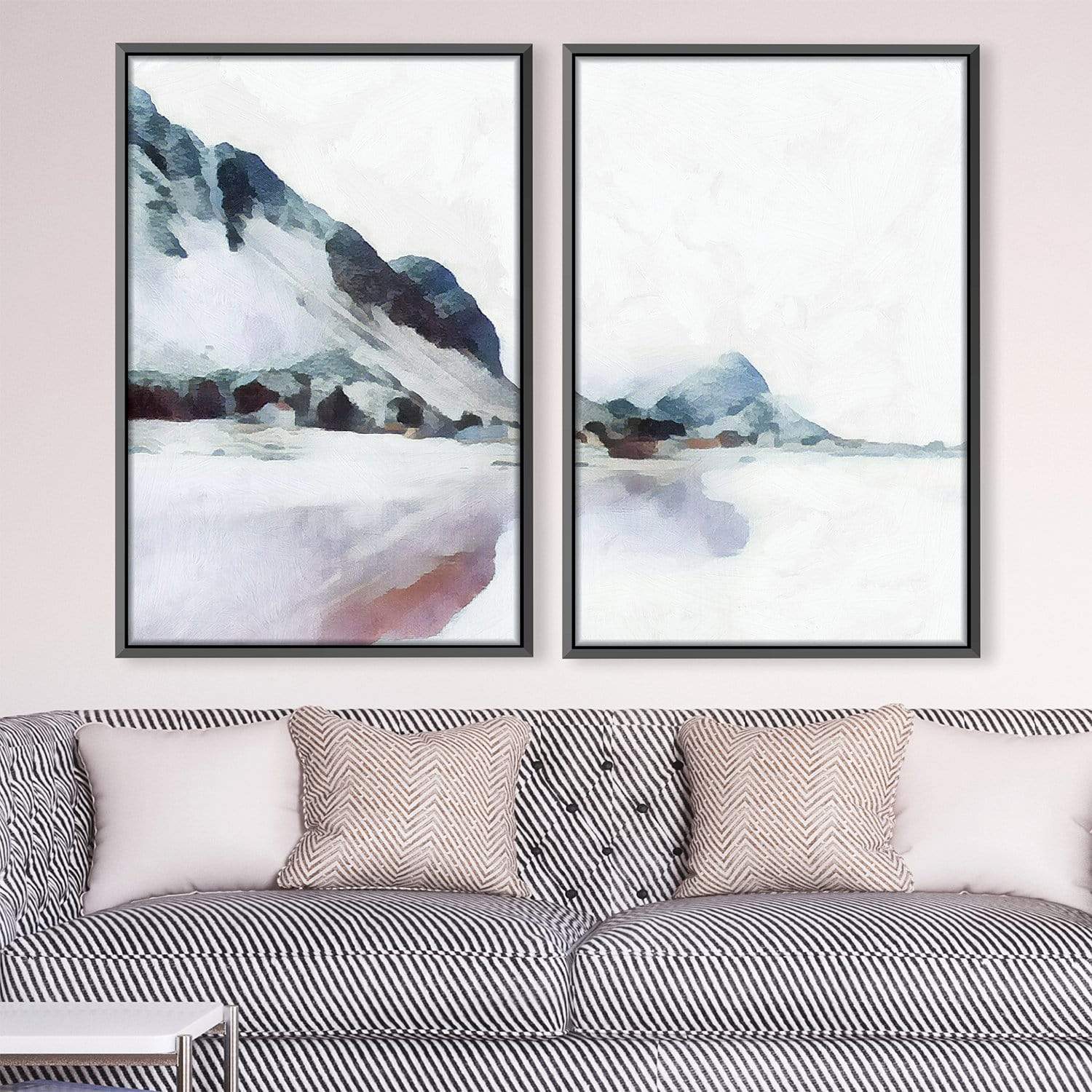 Pastel Mountains Canvas product thumbnail