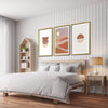 Pastel Shades Canvas Art Clock Canvas