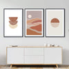 Pastel Shades Canvas Art Clock Canvas