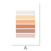 Pastel Tones Canvas Art A / 30 x 45cm / Unframed Canvas Print Clock Canvas