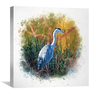 Patiently Waiting Canvas Art Clock Canvas