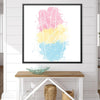 Peace and Pride Canvas Art Clock Canvas