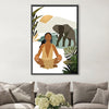 Peaceful Nature Canvas Art Clock Canvas