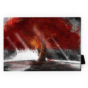 Peaceful Redwood Desktop Canvas Desktop Canvas 18 x 13cm Clock Canvas