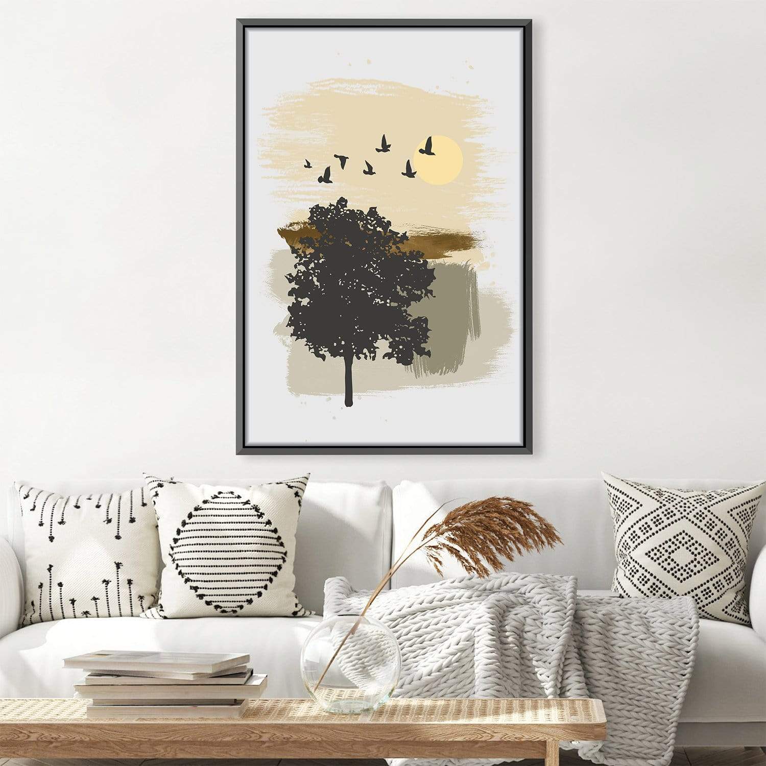 Peaceful Serenity Canvas Art Clock Canvas