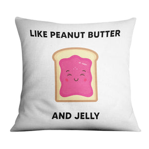 Peanut Butter and Jelly Cushion Cushion B / 45 x 45cm Clock Canvas