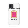 Peanut Butter and Jelly Phone Case Phone Case B / Apple iPhone 11 Clock Canvas