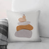 Pebble Stack Cushion Cushion 45 x 45cm Clock Canvas