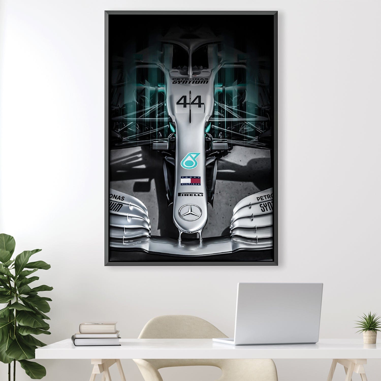 Petronas-F1-White Canvas product thumbnail