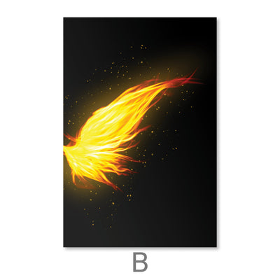 B