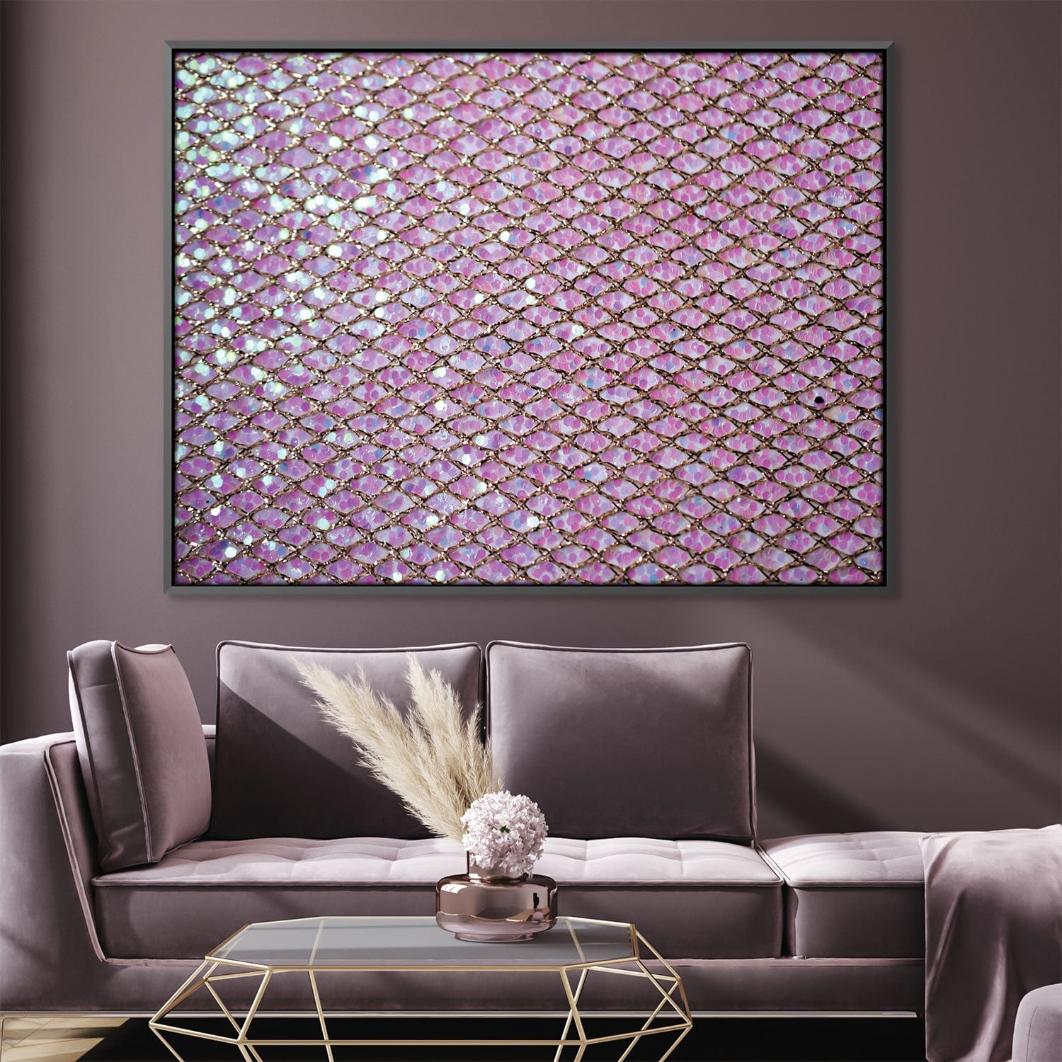 Pink Glitter Canvas product thumbnail