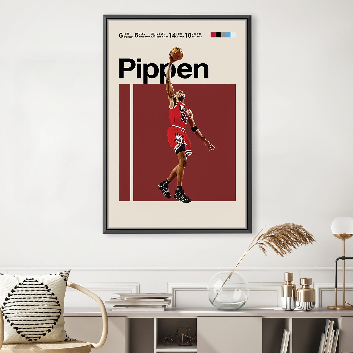 Pippen Stats Canvas product thumbnail