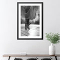 Pirouette Print Art Clock Canvas