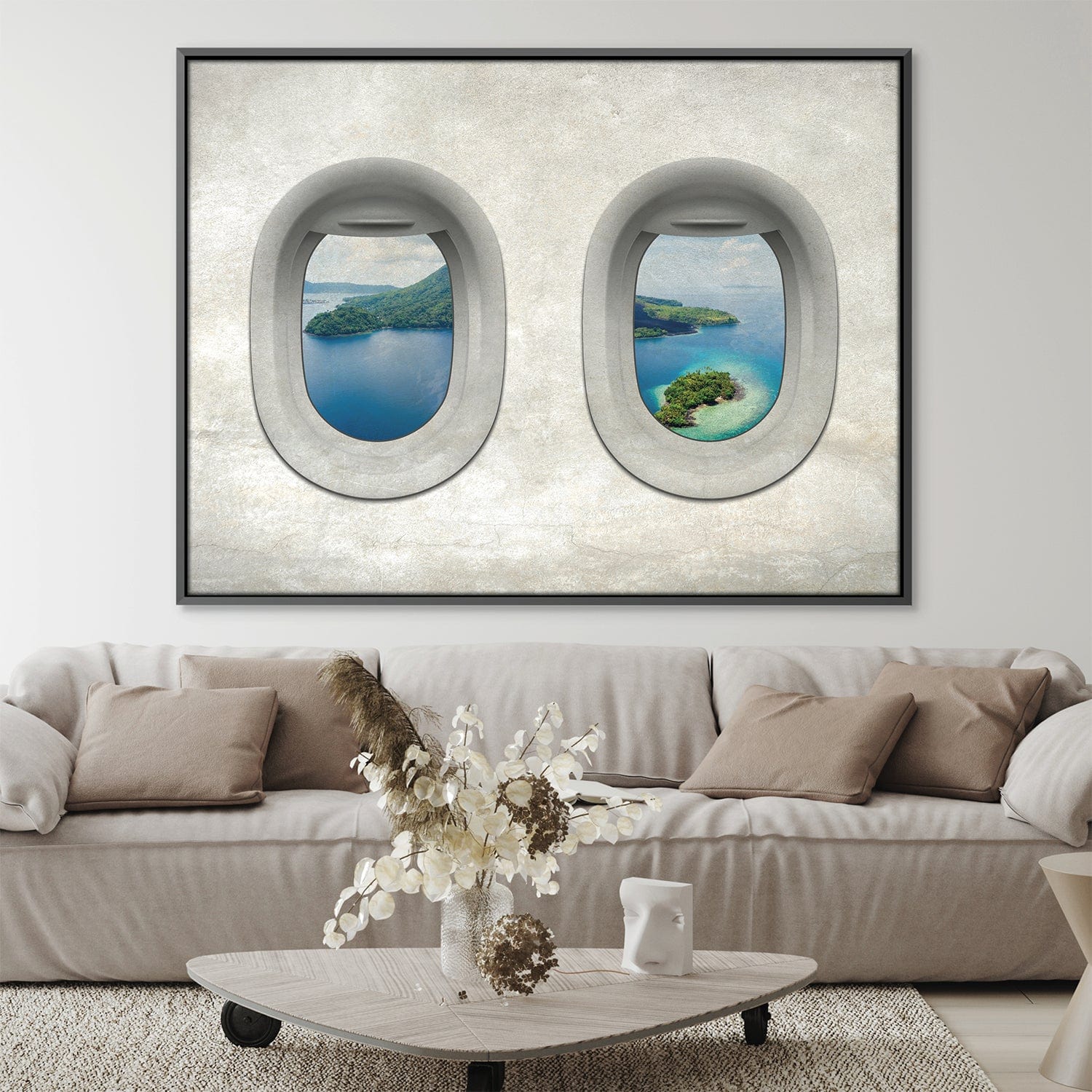 Plane View - Indonesia 2 Canvas product thumbnail