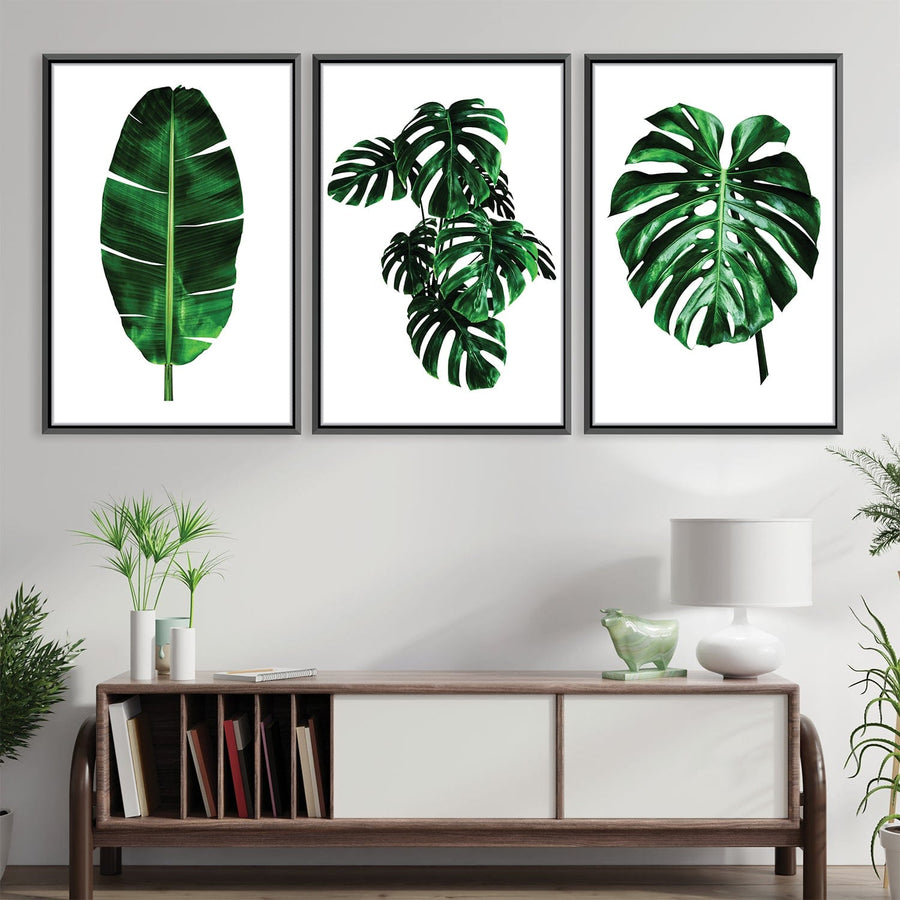 Plants and Vibes Canvas Art Clock Canvas