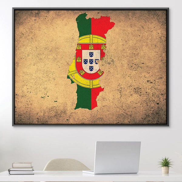 Portugal Canvas Art Clock Canvas