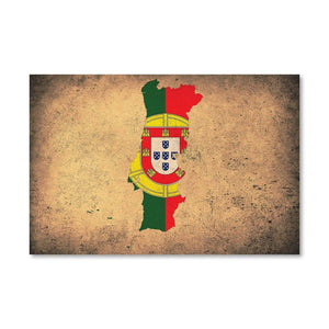 Portugal Canvas Art Clock Canvas