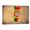 Portugal Canvas Art 45 x 30cm / Unframed Canvas Print Clock Canvas