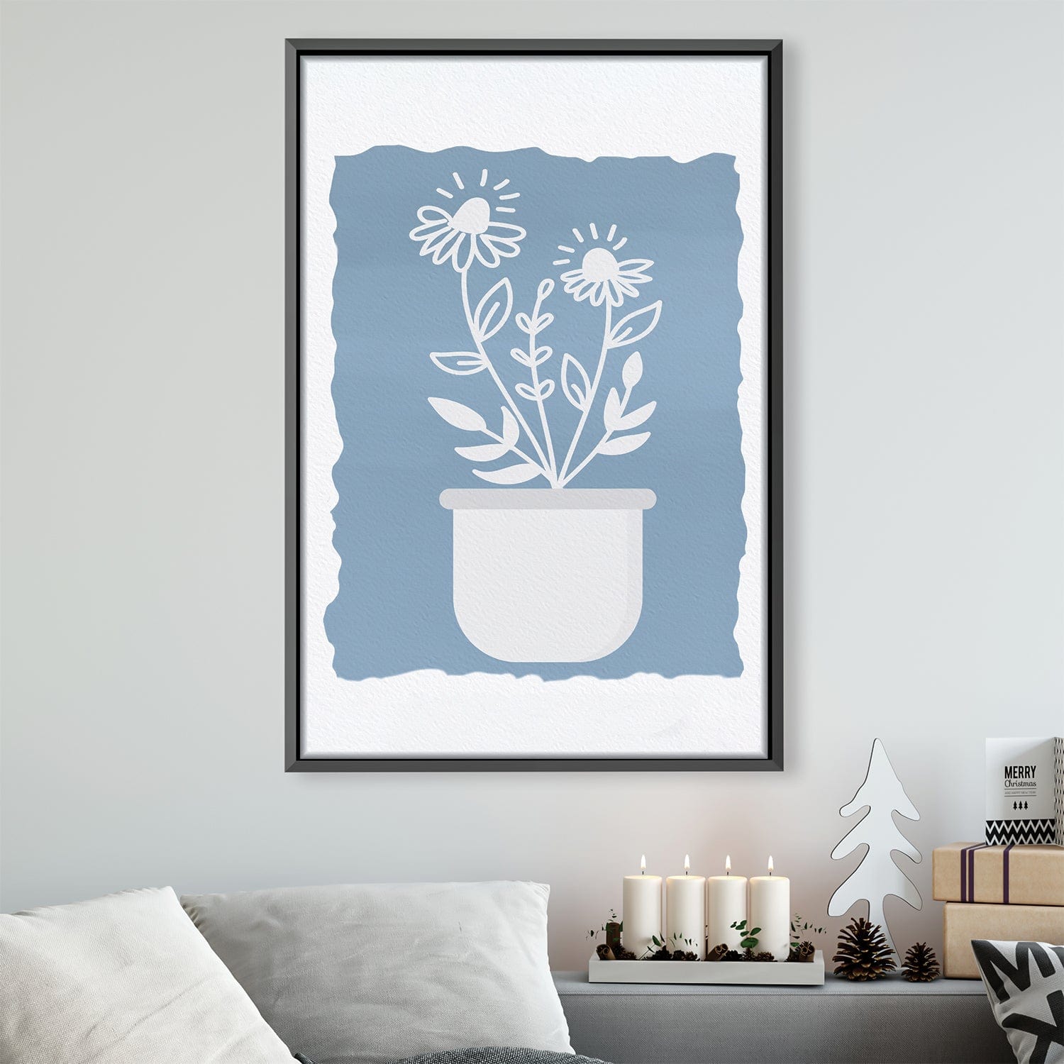 Potted Flowers 1 Canvas product thumbnail