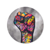Power Fist - Circle Canvas Art Clock Canvas