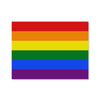 Pride Flag Canvas Art Clock Canvas