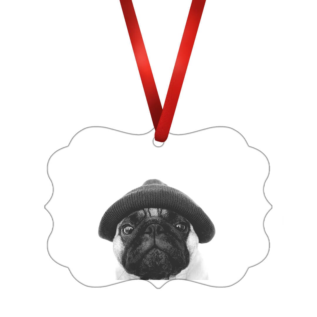 Pug Toque Ornament product thumbnail