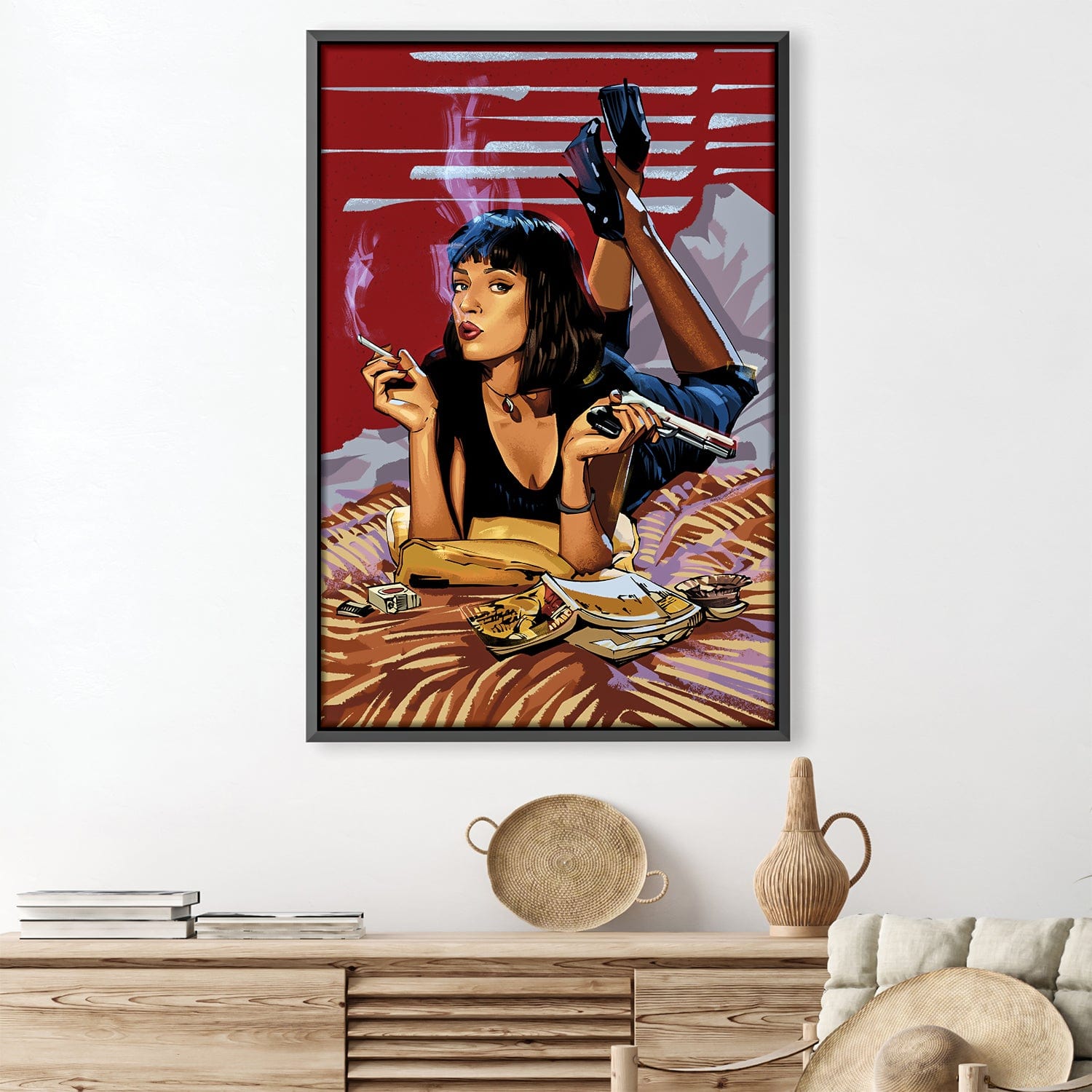 Pulp Fiction Mia 1 Canvas product thumbnail