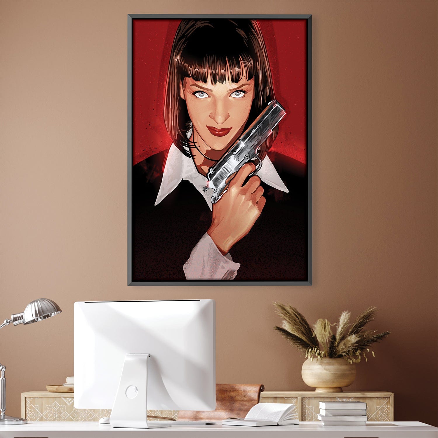 Pulp Fiction Mia Gun Canvas product thumbnail