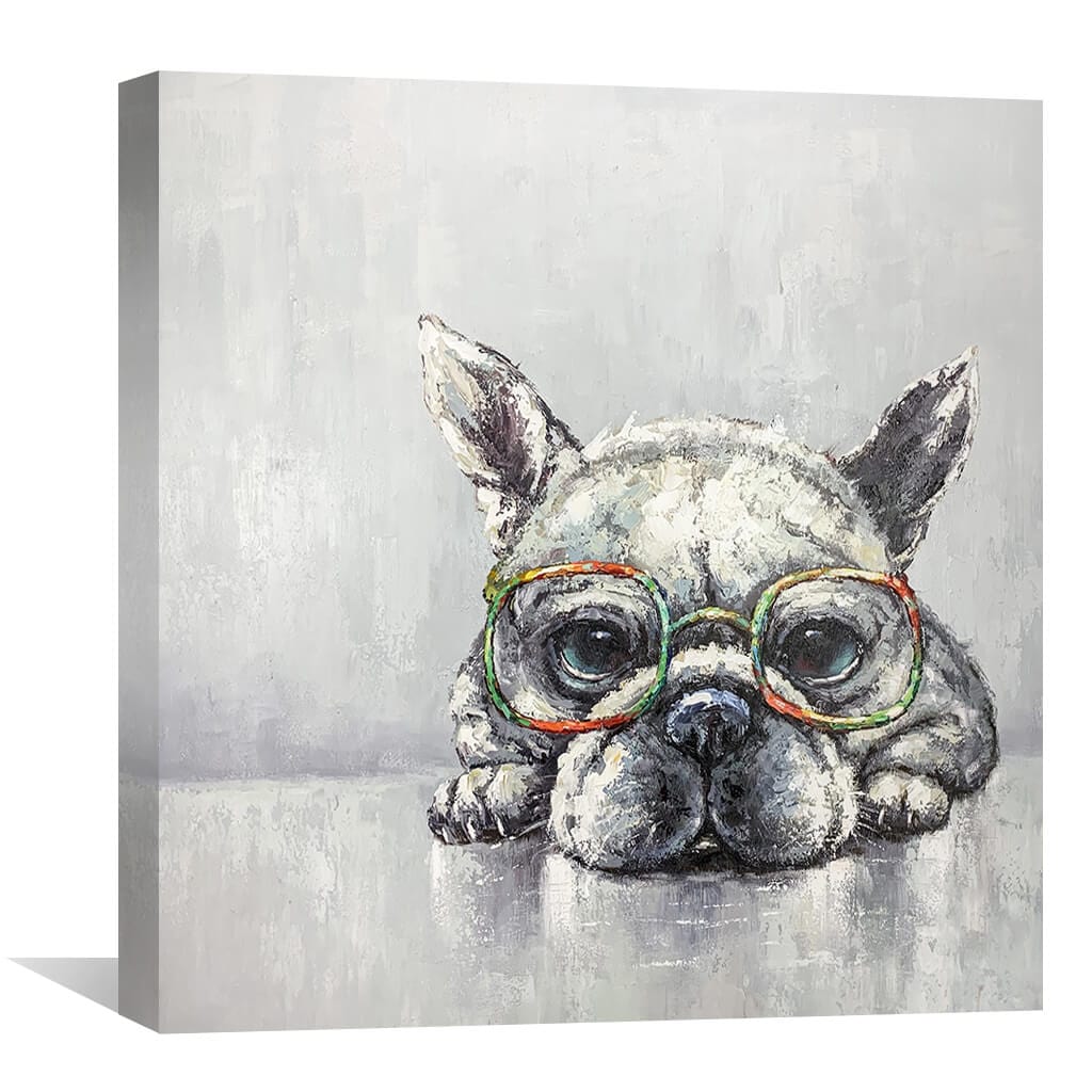 Puppy Eyes Oil Painting product thumbnail