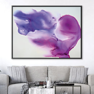 Purple Dream Canvas Art 45 x 30cm / Unframed Canvas Print Clock Canvas
