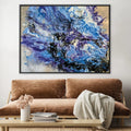 Purple Phoenix Canvas Art 45 x 30cm / Unframed Canvas Print Clock Canvas