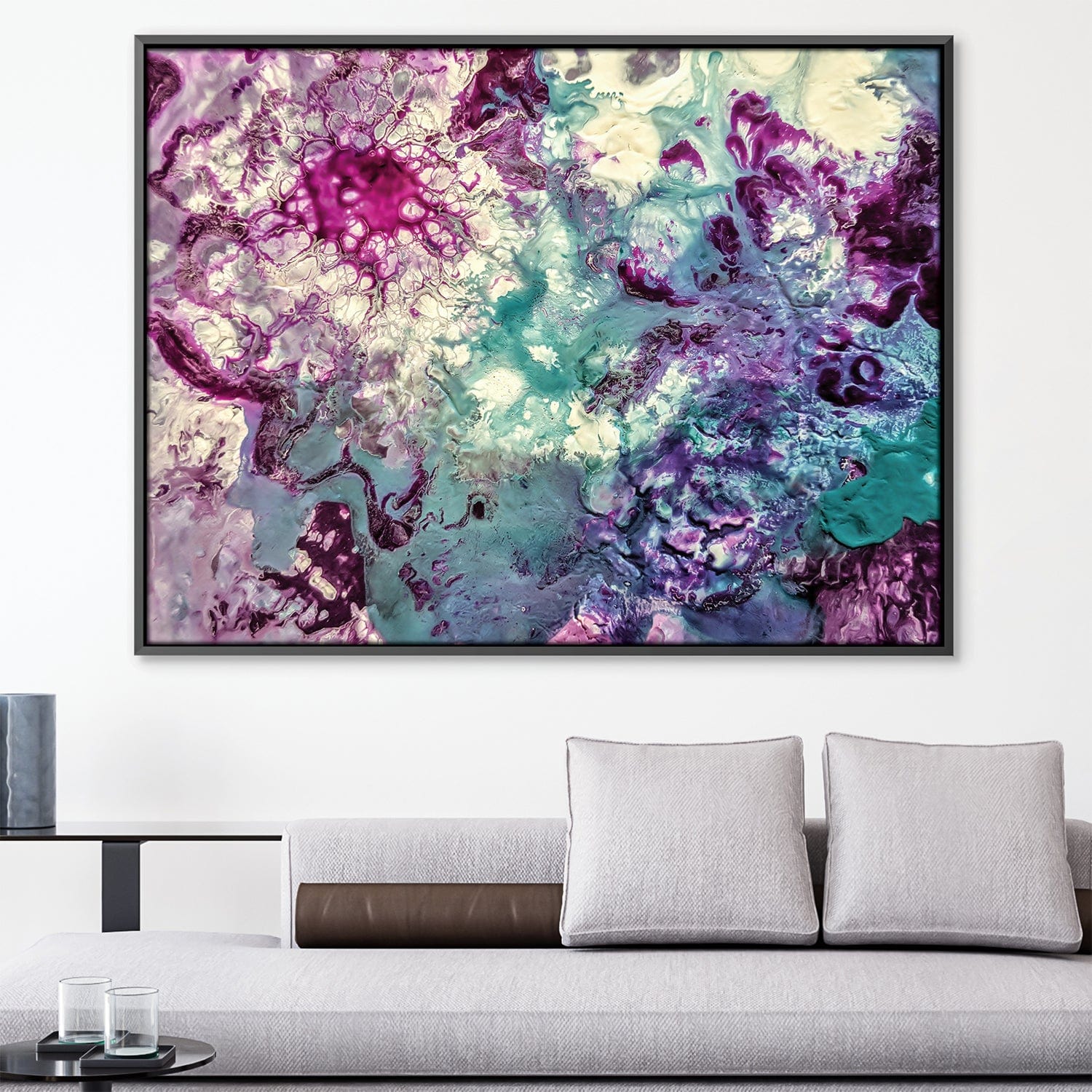 Purple Teal Melody Canvas product thumbnail