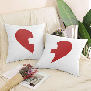 Puzzle Heart Cushion Cushion Clock Canvas