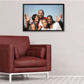 PZW TEST PRODUCT Clock Canvas