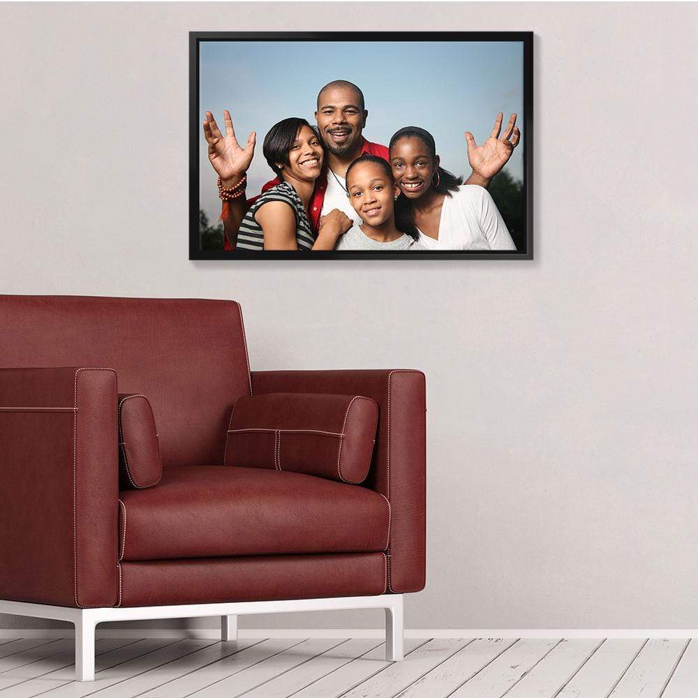 PZW TEST PRODUCT Clock Canvas
