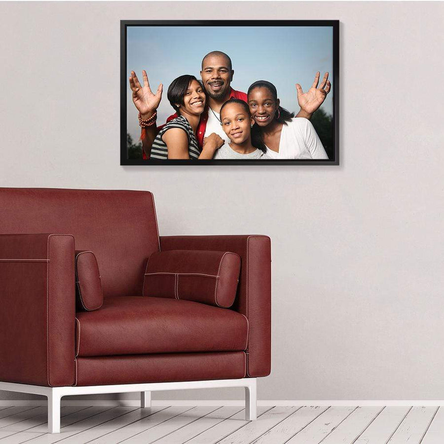 PZW TEST PRODUCT Clock Canvas