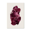 Qatar Watercolor Canvas Art Clock Canvas