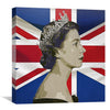 Queen Elizabeth Canvas Art Clock Canvas