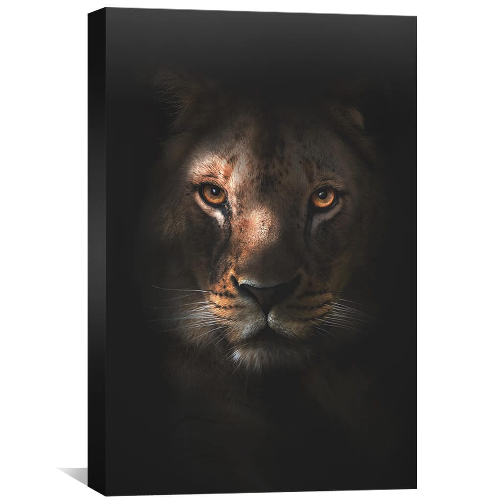 Queen of the Jungle Canvas Art 30 x 45cm / Unframed Canvas Print Clock Canvas