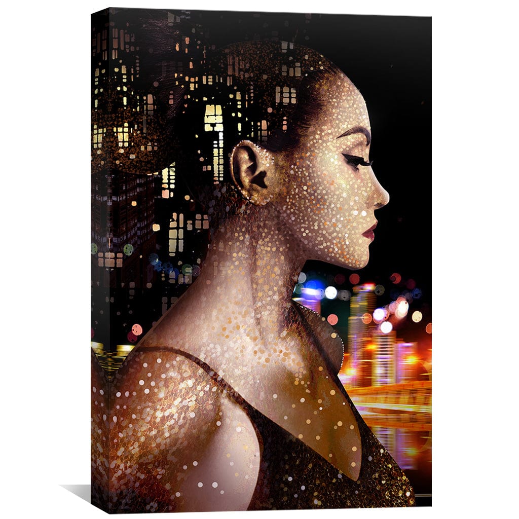 Racing Minds Canvas Art Clock Canvas