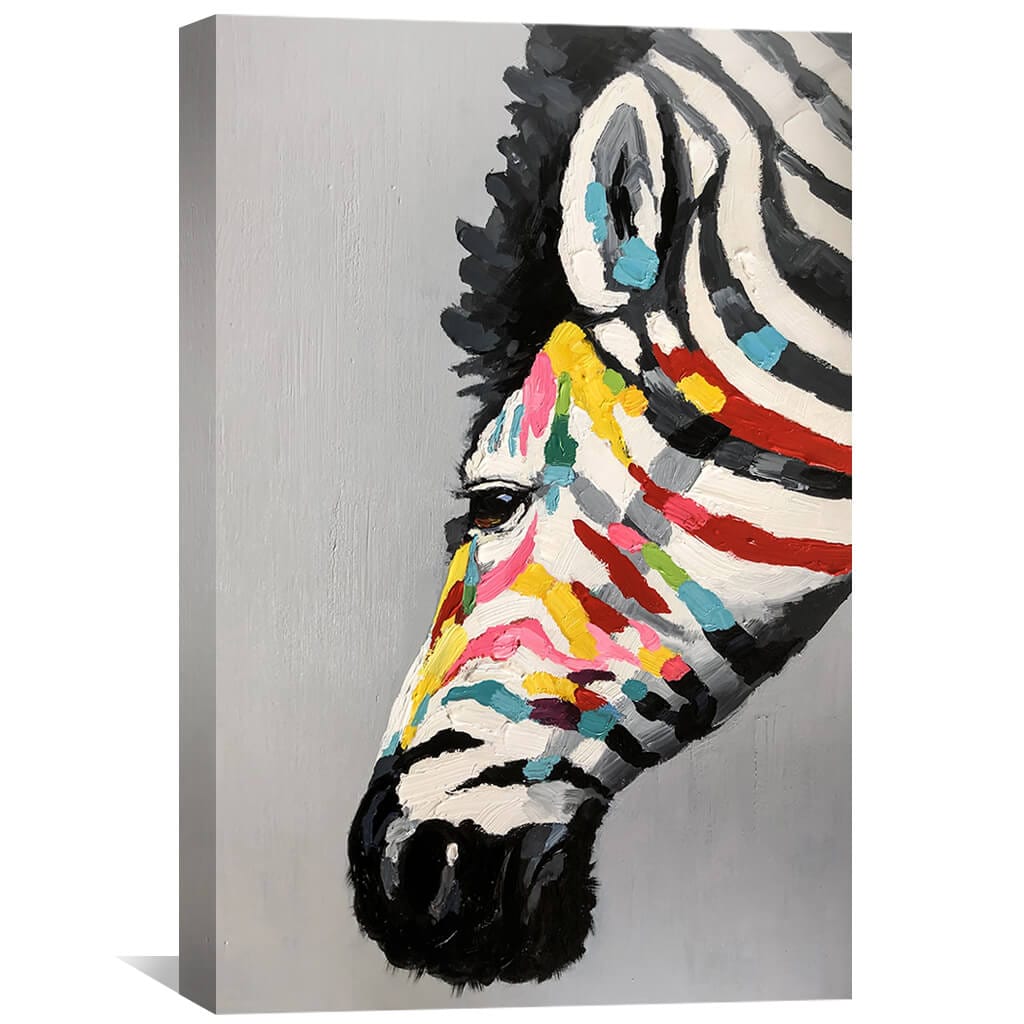 Rainbow Stripes Oil Painting product thumbnail