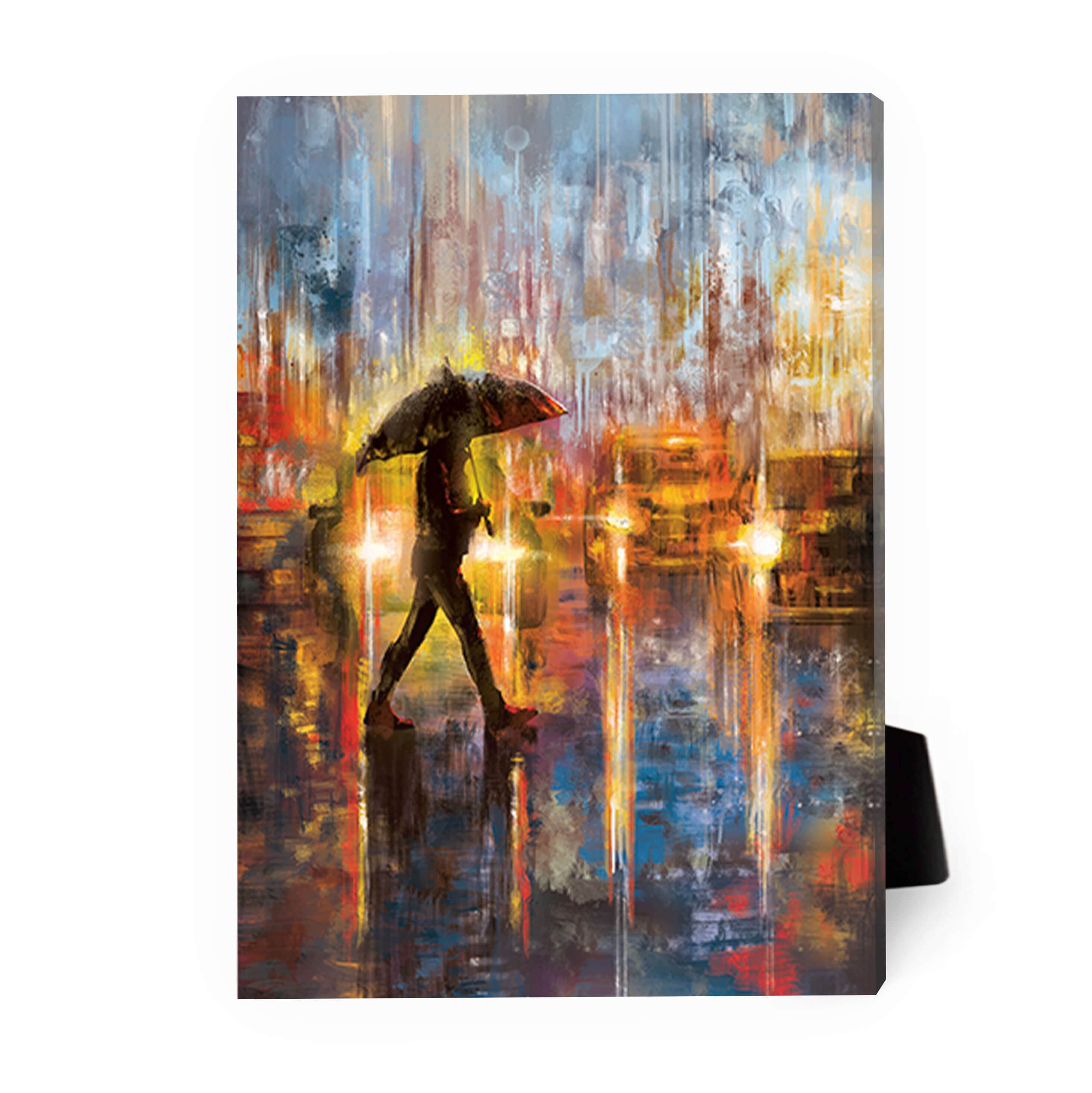 Rainy Cross Walk Desktop Canvas product thumbnail