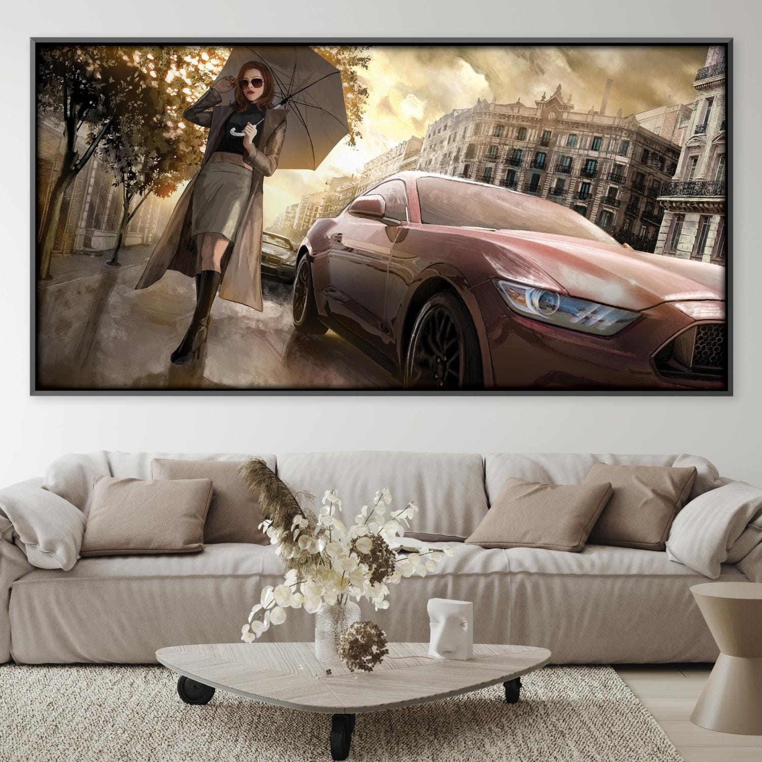 Rainy Drift Canvas product thumbnail