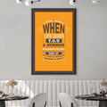 Reasons to Smile Canvas Art Clock Canvas